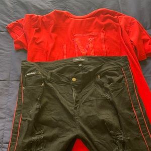 This is a Maison Dé Bouchard pants and shirts